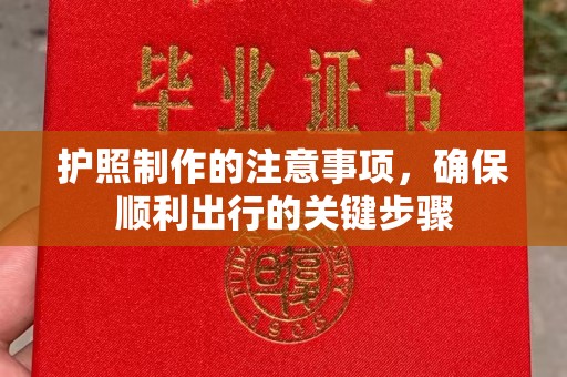 沅陵护照制作的注意事项，确保顺利出行的关键步骤