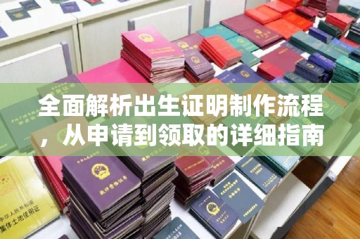沅陵全面解析出生证明制作流程，从申请到领取的详细指南