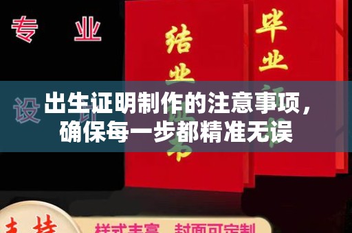 沅陵出生证明制作的注意事项，确保每一步都精准无误