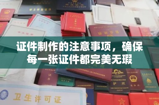 沅陵证件制作的注意事项，确保每一张证件都完美无瑕