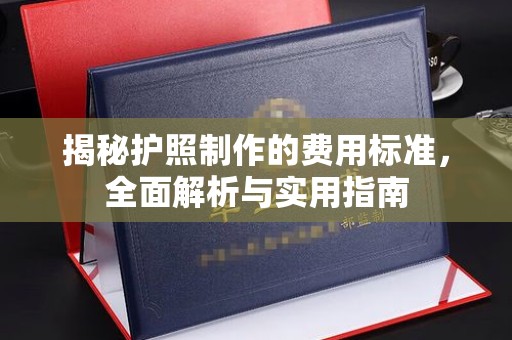 沅陵揭秘护照制作的费用标准，全面解析与实用指南