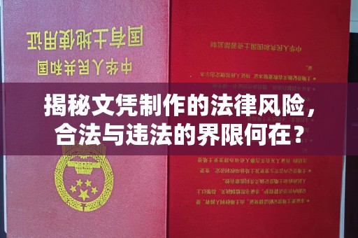 沅陵揭秘文凭制作的法律风险，合法与违法的界限何在？