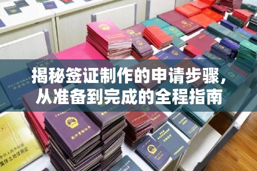 沅陵揭秘签证制作的申请步骤，从准备到完成的全程指南