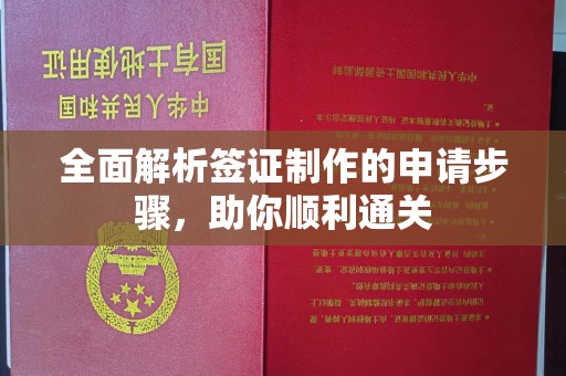 沅陵全面解析签证制作的申请步骤，助你顺利通关